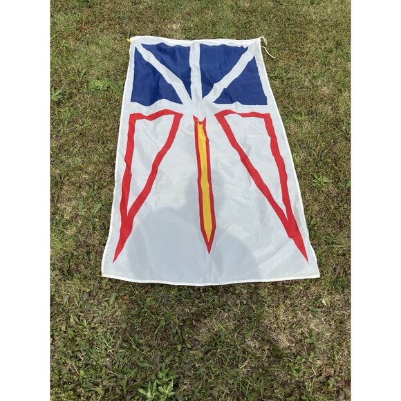 Vintage Canadian Provincial/Territorial Flag - Newfoundland and Labrador - Picture 6 of 7